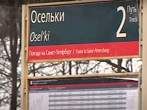 Облицовка лестницы на станции Осельки