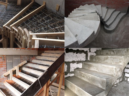 Монтаж бетонной лестницы своими руками