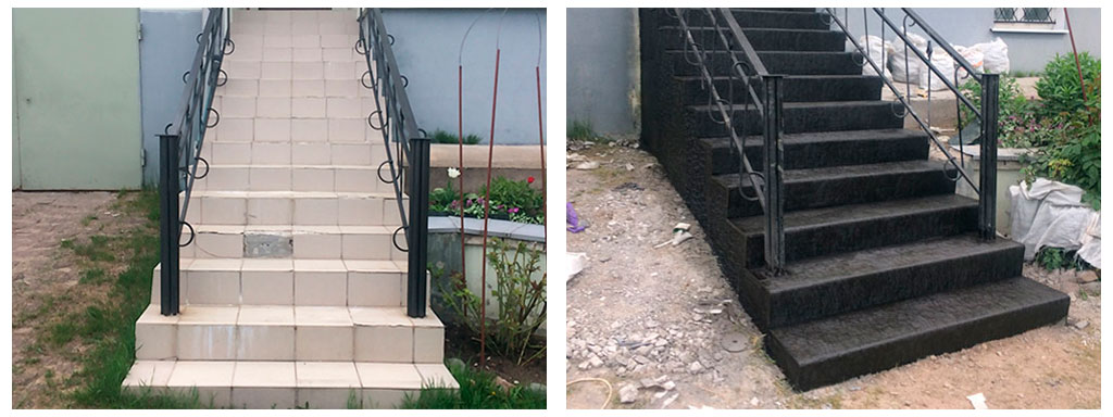 Отделка лестниц из бетона: что можно использовать для их отделки